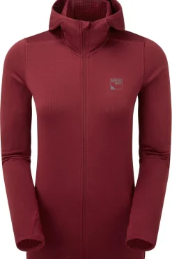 Hot Sprayway Fleece Effra Hoodie Tempranillo