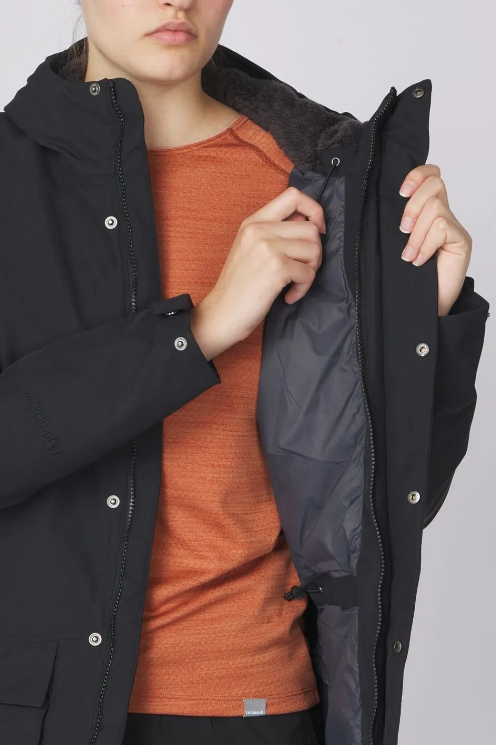 Hot Sprayway Regenjas Annandale Parka Black