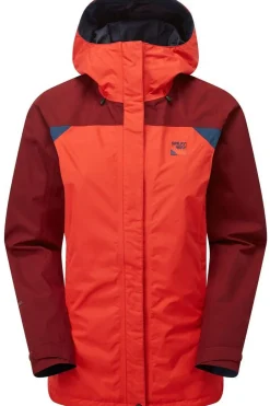 Outlet Sprayway Regenjas Reaction Long W Jacket rust/orange