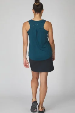 New Sprayway Top Partial Printed Vest Marine Blue