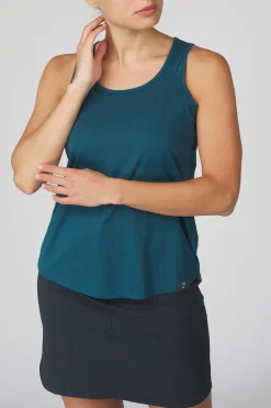 New Sprayway Top Partial Printed Vest Marine Blue