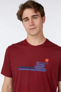 Hot Sprayway T-Shirt Ebb Tee Sumac