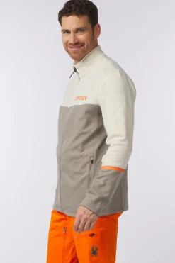 Best Spyder Fleece Speed Fleece Jacket Concrete