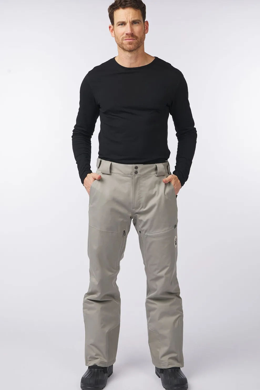 Clearance Spyder Skibroek Dare Pants Concrete