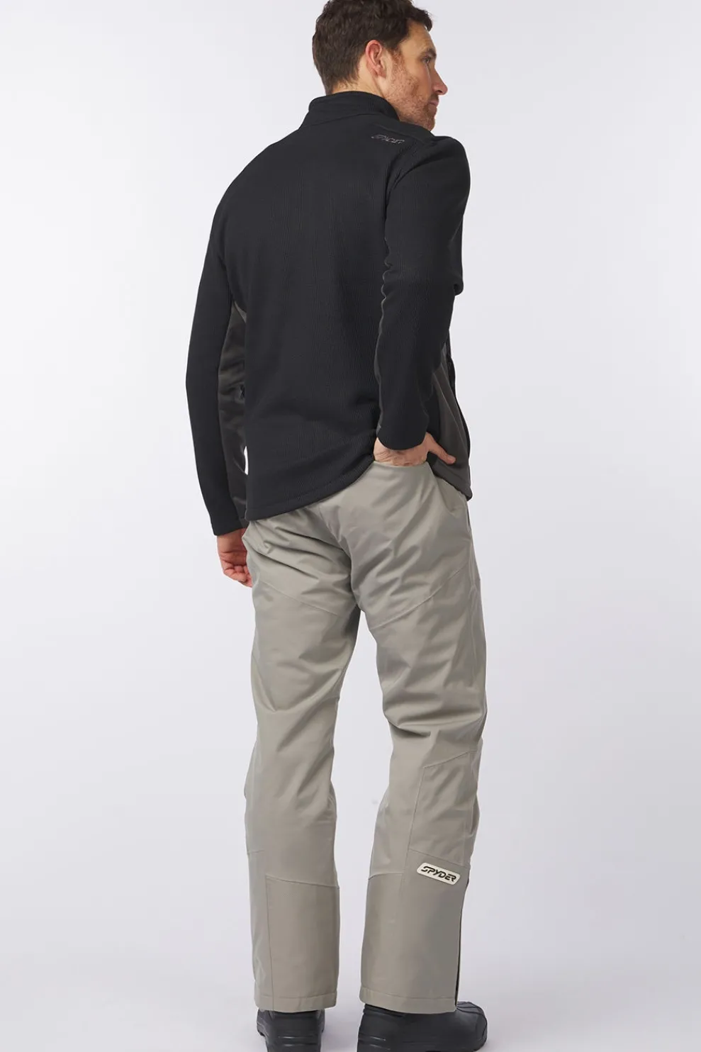 Clearance Spyder Skibroek Dare Pants Concrete