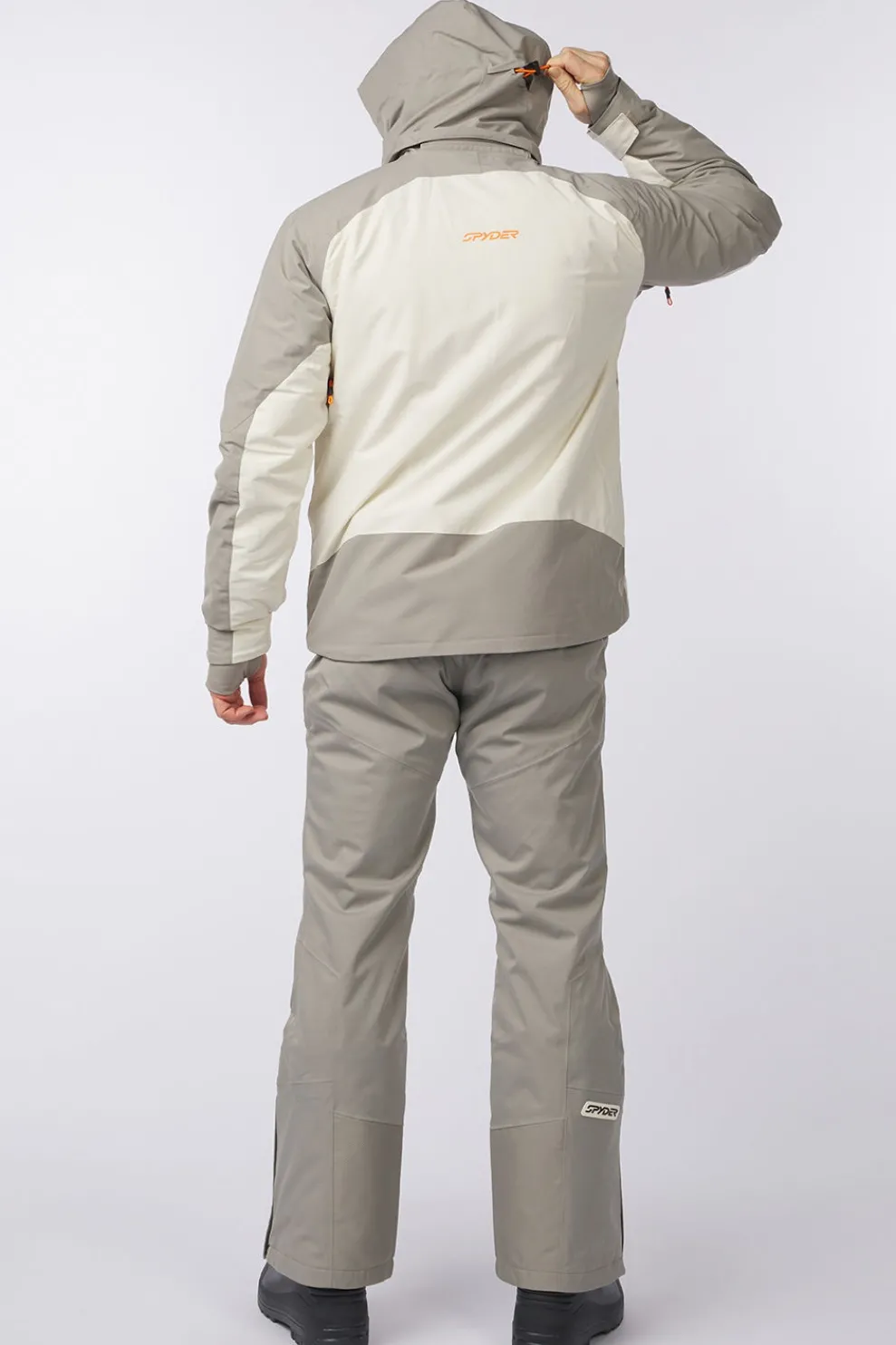 Fashion Spyder Ski-Jas Copper Jacket Vanilla Latte