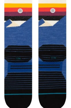 Online Stance Wandelsokken Divided Lines Crew Blue