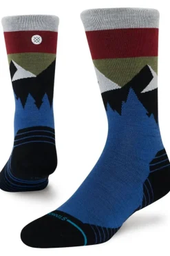 Hot Stance Wandelsokken Light Wool Crew Cobalt Blue