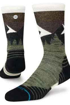 Best Stance Wandelsokken Mid Wool Crew Olive