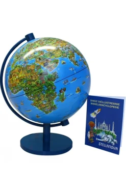 Clearance Stellanova Globe 28 dino monde + enc. monde illustré 2008