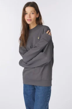 New STRØM Trui Apres Ski Drink Antracite