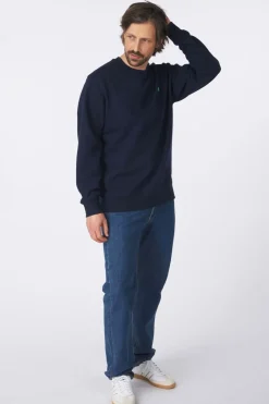 Hot STRØM Trui  Turtle Navy Blue