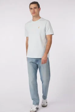 Outlet STRØM T-Shirt Boomerang Ice Blue