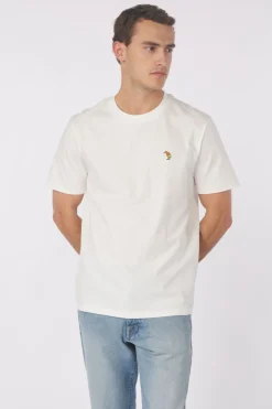 New STRØM T-Shirt Kiwi Blue Denim