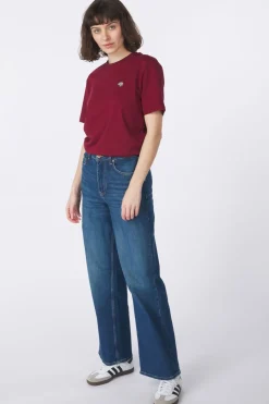 Outlet STRØM T-Shirt Rhino Burgundy