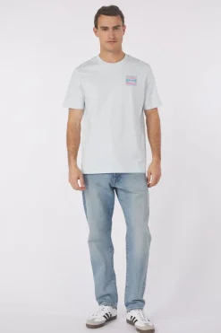 Best STRØM T-Shirt Strøm Clothing Blue Denim