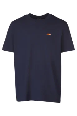 Online STRØM T-Shirt Tiger Navy Blue