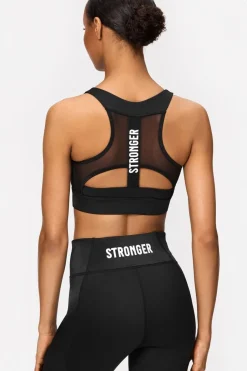 Outlet Stronger Sport Bh Bounce Sports Bra Black