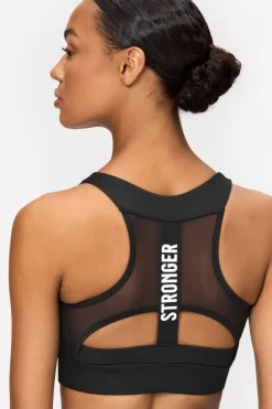Outlet Stronger Sport Bh Bounce Sports Bra Black