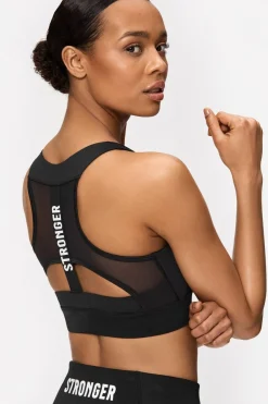 Outlet Stronger Sport Bh Bounce Sports Bra Black