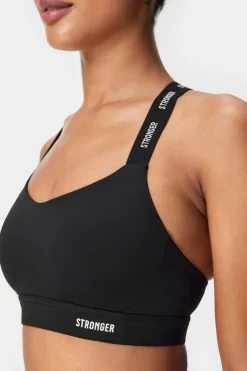 Hot Stronger Sport Bh Power Sports Bra Black