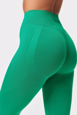 Hot Stronger Sportlegging Contouring Seamless Leggings Lush Meadow