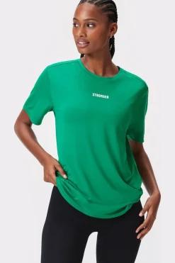 Sale Stronger T-Shirt Relaxed Tee Lush Meadow