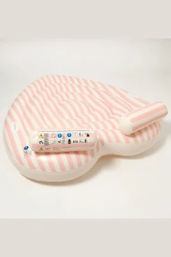 Clearance Sunnylife Speelgoed Twin Heart Lie-On Stole My Heart Pink Stripe white/light pink