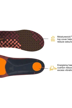 Sale Superfeet Inlegzool Active Cushion Low Tandoori Spice