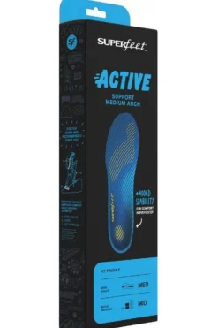 Discount Superfeet Inlegzool Active Support Medium Bolt