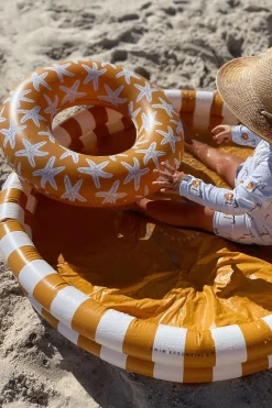 Online Swim Essentials Speelgoed Sea Star Printed Zwemband 55 Cm Donkerroze/Wit