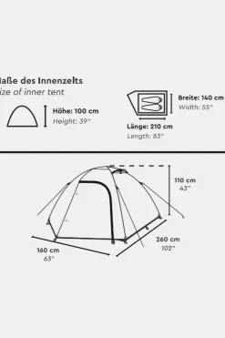 Sale Tambu Tent Tila 2 mid grey