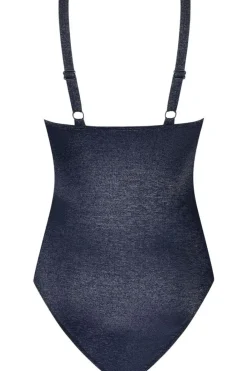 Discount Ten Cate Beach Badpak V-Neck Padded Royal Blue