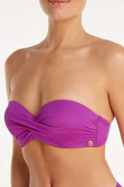 Bikini Top Twisted Padded Wired-Ten Cate Beach Discount