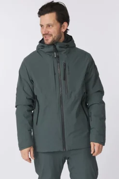 New Tenson Prime Pro Ski Jacket Coal Green Shell