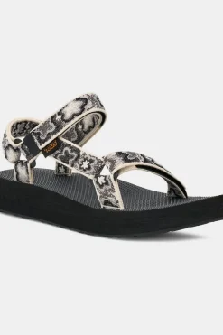 Hot Teva Midform Universal Neon Floral Black/ White