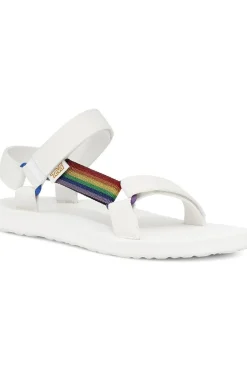 Clearance Teva Schoen W Original Universal PRIDE WHITE/RAINBOW