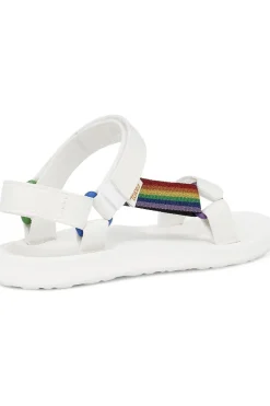 Clearance Teva Schoen W Original Universal PRIDE WHITE/RAINBOW