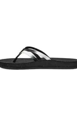 Fashion Teva Slippers W Reflip Strappy Gradiate Aura Black/ White