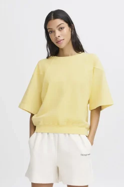 Outlet The Jogg Concept Trui Jcrubi Ss Cutline Sweat Pale Banana Yellow