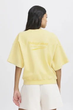 Outlet The Jogg Concept Trui Jcrubi Ss Cutline Sweat Pale Banana Yellow