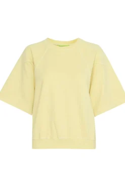 Outlet The Jogg Concept Trui Jcrubi Ss Cutline Sweat Pale Banana Yellow