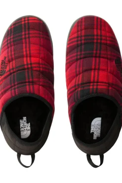 Fashion The North Face Anti-Slip Sokken M Thermoball Traction Mule V Novelty Tnf Red Yarn Dye Plais/Tnf Black