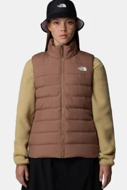 New The North Face Bodywarmer W Aconcagua 3 Vest mid brown