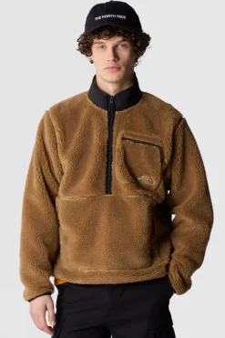 Best The North Face Cardigan Extreme Pile Pullover Tnf Black/Utility Brown