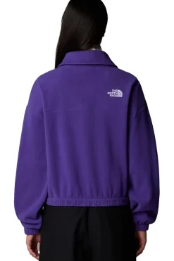 Discount The North Face Fleece 100 Glacier Half Zip Peak Purple