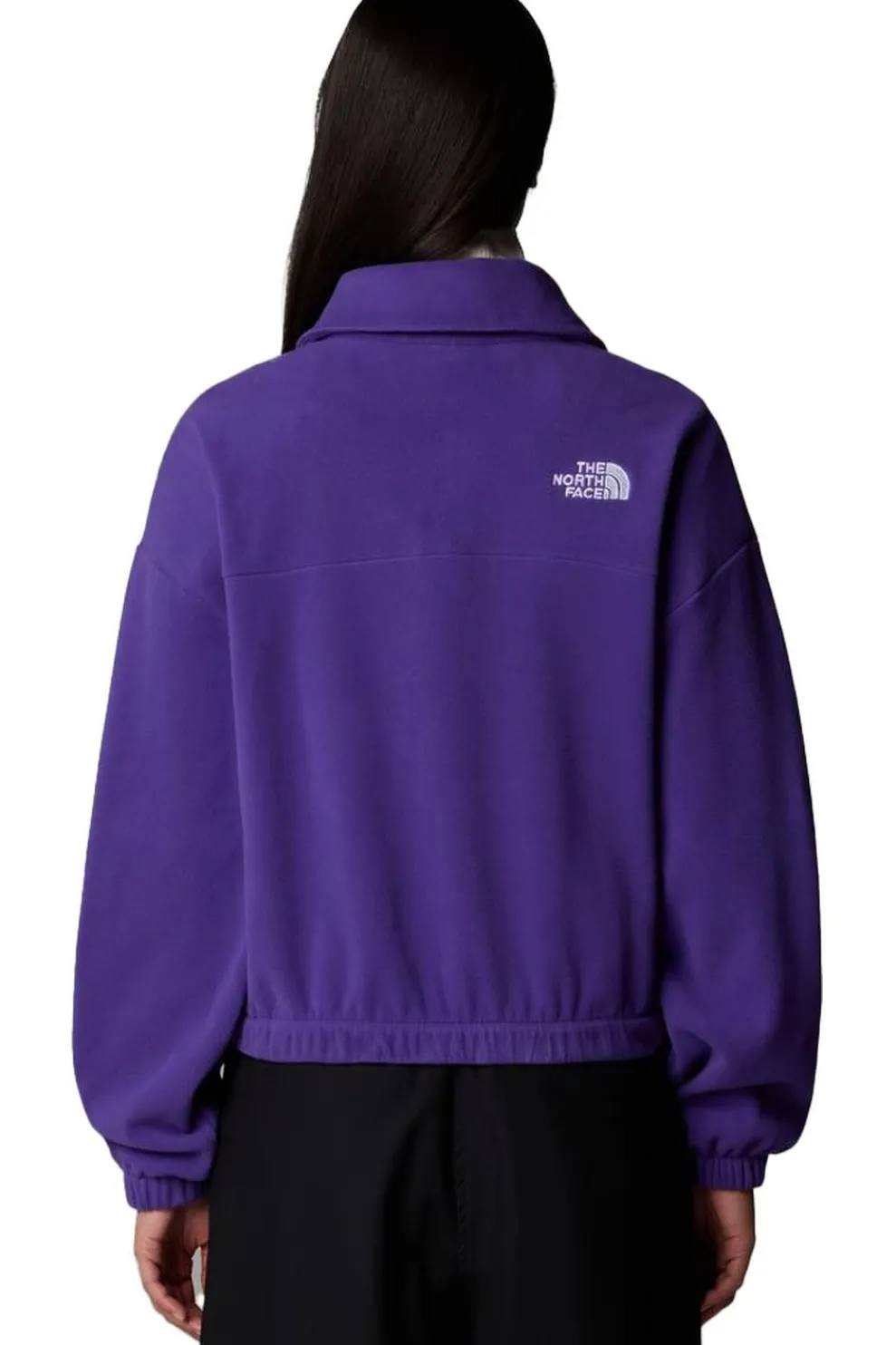 Discount The North Face Fleece 100 Glacier Half Zip Peak Purple