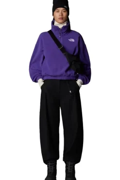 Discount The North Face Fleece 100 Glacier Half Zip Peak Purple