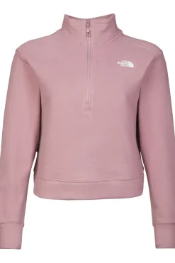 Outlet The North Face Fleece 100 Glacier Half Zip Fawn Grey