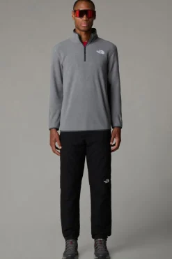 Outlet The North Face Fleece 100 Glacier 1/4 Zip Tnf Medium Grey Heather-Npf